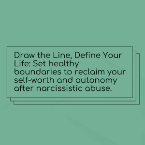 Setting Healthy Boundaries